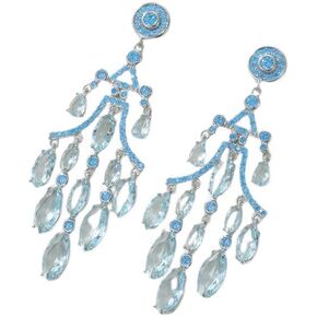 Delicate 14K Gold Moissanite Water Drop Tassel Earrings, Geometric Crystal Chandelier Earrings, Jewelry For Party And Bridal Weddings in Saudi Arabia