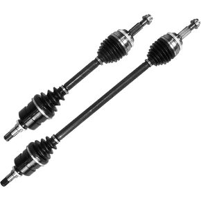 DTA DT1200520061 Front Driver and Passenger Side Premium CV Axles (New Drive Axle Assemblies - 2 pcs (pair) Compatible With 2003-2008 Toyota Corolla Automatic Only in Saudi Arabia
