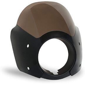 Memphis Shades Cafe Fairings Compatible for Indian Scout 2015-2019 - Black in Kuwait