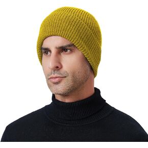 100 ٪ Merino Wool Hat Wool صوف مبطن في الهواء الطلق قبعة دافئة قبعة حاكمة in Kuwait