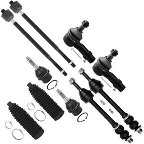 Scitoo 10pcs التعليق الأمامي أدوات التعليق الداخلي الداخلي ind end w/التوجيه Fit Boot Fit 2013-2018 لـ RAM 1500 2019 لـ RAM 1500 Lower Ball Sway Bar Link in Saudi Arabia