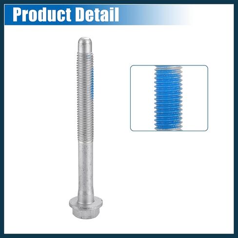11519402 6PCS New Cab Body Assembly Mount Cushion Bolt,10.9 Grade Mild Steel,M12x1.75x120,Fits for Chevrolet Silverado 1500 4.3L,4.8L,5.3L,6.0L 2004-2007 Automotive Parts in Saudi Arabia