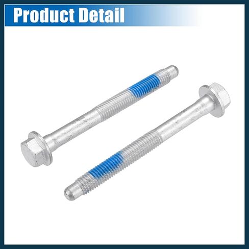 11519402 6PCS New Cab Body Assembly Mount Cushion Bolt,10.9 Grade Mild Steel,M12x1.75x120,Fits for Chevrolet Silverado 1500 4.3L,4.8L,5.3L,6.0L 2004-2007 Automotive Parts in Saudi Arabia