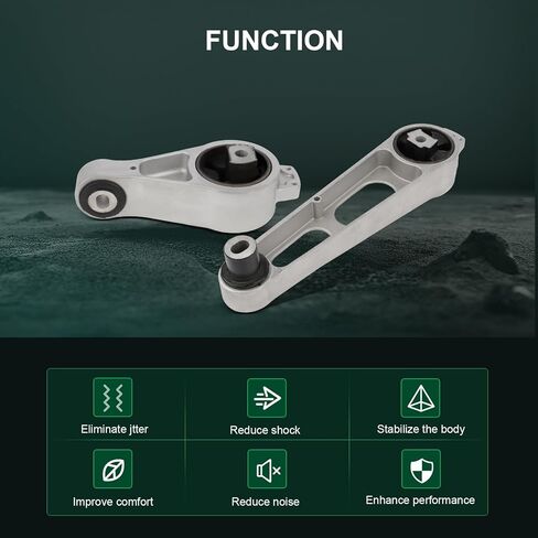 SCITOO Engine Motor Mount Compatible with 2000 2002 for Chrysler for Neon 2001-2010 for Chrysler for PT Cruiser 2000-2005 for Dodge for Neon,OE A2948 A2949 in Kuwait