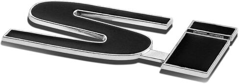 Auto Dynasty Metal Emblem Decal Logo Trim Badge Si (Black) in Saudi Arabia