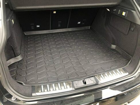 Cargo Liner - Trunk Mat for Jaguar F-Pace 2018-2020 – Weather-Resistant Trunk Mats for Cars with Raised Lip – Non-Slip Car Trunk Mat Rubber – Easy to Install – Laser Pre-Cut Design in Saudi Arabia