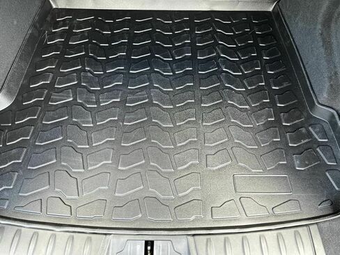 Cargo Liner - Trunk Mat for Jaguar F-Pace 2018-2020 – Weather-Resistant Trunk Mats for Cars with Raised Lip – Non-Slip Car Trunk Mat Rubber – Easy to Install – Laser Pre-Cut Design in Saudi Arabia