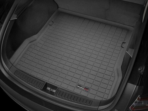 WeatherTech Cargo Trunk Liner for Mercedes AMG GLC 63 S E Performance Coupe, AMG GLC 43 Coupe, GLC Coupe - Behind 2nd Row (401749) Black in Saudi Arabia