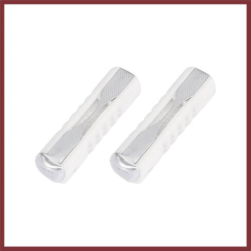 100 PCS White 8A Car Fuse Tube Universal 25x6x5mm للسيارات الأوروبية استبدال الأجزاء in Saudi Arabia