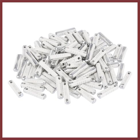 100 PCS White 8A Car Fuse Tube Universal 25x6x5mm للسيارات الأوروبية استبدال الأجزاء in Saudi Arabia
