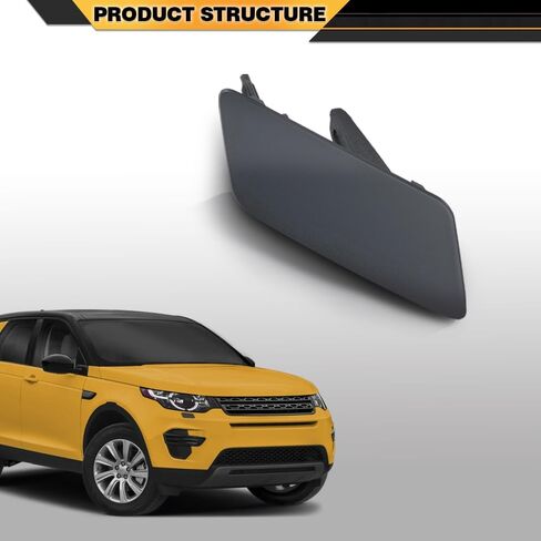 استبدال غطاء غسالة الغسالة الأمامية مصباح الأمامي مع Land Rover Discovery Sport 2015-2019 ، الجانب الأيسر in Saudi Arabia