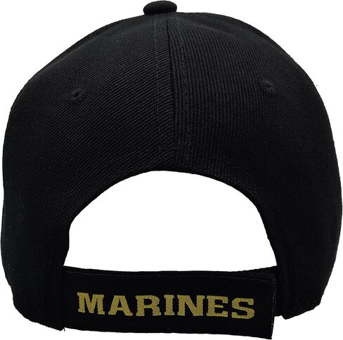 U.S. Marine Veteran Logo with Emblem Hat - Black in Saudi Arabia