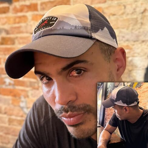 Men’s Baseball Cap in Cool Dad Hat Design with Mesh to Stay Cool at The Beach in Summer in Saudi Arabia