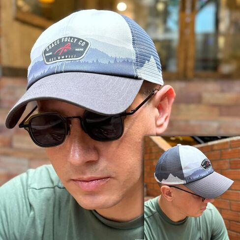 Men’s Baseball Cap in Cool Dad Hat Design with Mesh to Stay Cool at The Beach in Summer in Saudi Arabia