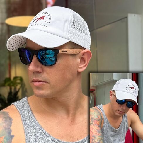 Men’s Baseball Cap in Cool Dad Hat Design with Mesh to Stay Cool at The Beach in Summer in Saudi Arabia