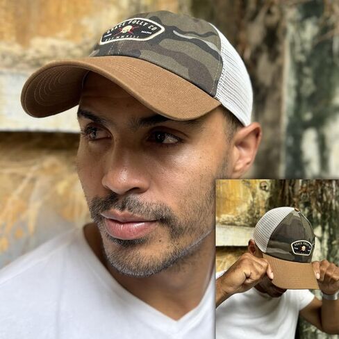 Men’s Baseball Cap in Cool Dad Hat Design with Mesh to Stay Cool at The Beach in Summer in Kuwait