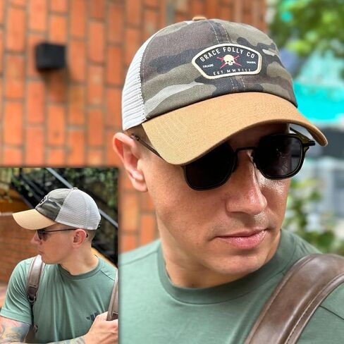 Men’s Baseball Cap in Cool Dad Hat Design with Mesh to Stay Cool at The Beach in Summer in Kuwait