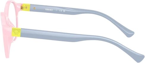 Versace Kids VK 3007U 5440 Full Pink Plastic Phantos Eyeglasses 46mm in Saudi Arabia