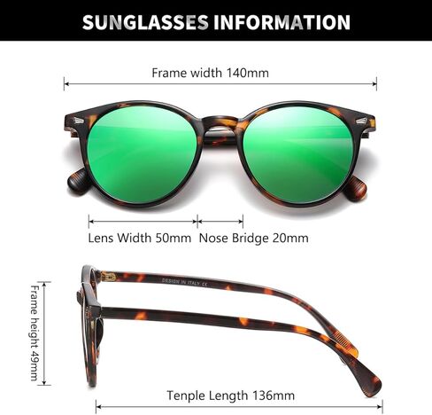 نظارة شمسية كلاسيكية صغيرة مستقطبة للنساء للنساء UV400 (3 عبوات) in Kuwait