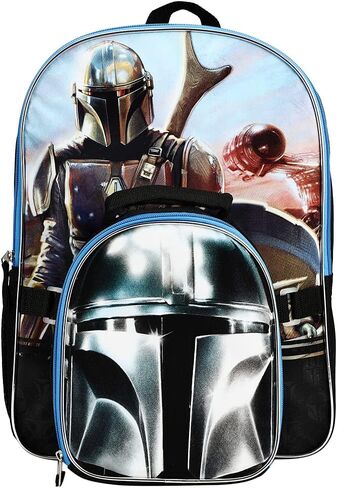 حرب النجوم The Mandalorian Grogu backpack مع صندوق الغداء in Saudi Arabia