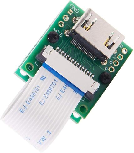 cablecc 2pcs/Set HDMI to Micro HDMI Type A to Type-D Male Connector Socket Opposite U Shape Back Angled for Raspberry PI 3B/3B+/4B in Saudi Arabia