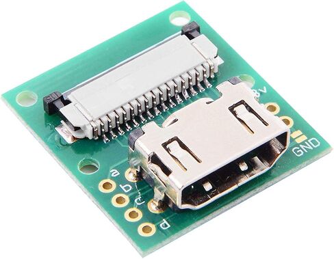 cablecc 2pcs/Set HDMI to Micro HDMI Type A to Type-D Male Connector Socket Opposite U Shape Back Angled for Raspberry PI 3B/3B+/4B in Saudi Arabia