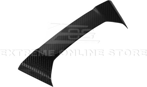 Replacement For 2020-Present Corvette C8 Convertible Models | GM Factory Style CARBON FIBER Interior Console Waterfall Upper Speaker Grille Cover & Wireless Charger in Kuwait