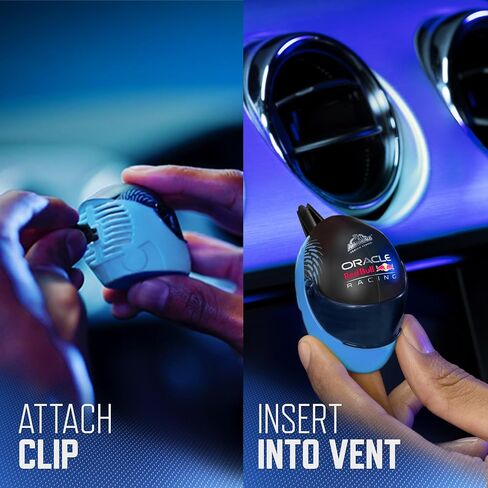 Armor All Podium Series Clip Vent Clip Car Car Care Air Air ، Wights Out Resent (4 Pack) ، معطر الهواء المستوحى من السباق مع التحكم في الرائحة القابلة للتعديل in Saudi Arabia