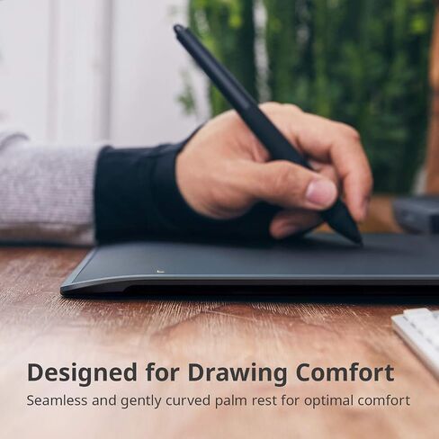 Xencelabs رسم الكمبيوتر اللوحي الصغيرة ، أقراص رسومية لاسلكية صغيرة محمولة ، قرص فائق القلم مع قلم خالي من البطارية ، 8192 ضغط مستويات ، وسادة فنية رقمية 16: 9 للفوز/Mac/Linux in Kuwait