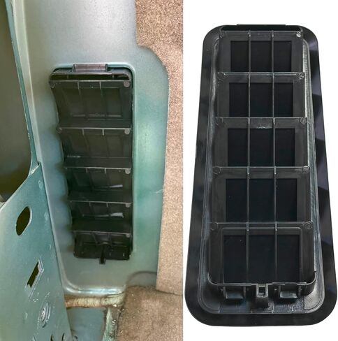 لوحة ضغط المقصورة Air Cab Vent Grille Valve متوافق مع 1999-2021 Chevy Colorado ، Silverado 1500 ، GMC Sierra استبدال 13596856 in Saudi Arabia