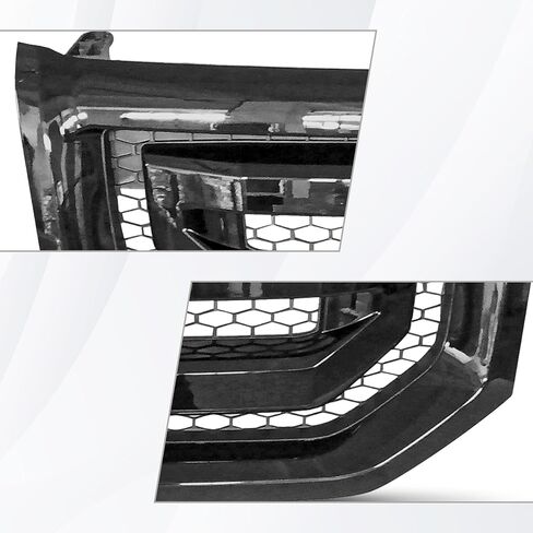 لعام 2009 2010 2011 Honda Pilot Sport Utility Front Pront Grille Grille Assembly Grille Gloss Black HO1210129 in Saudi Arabia