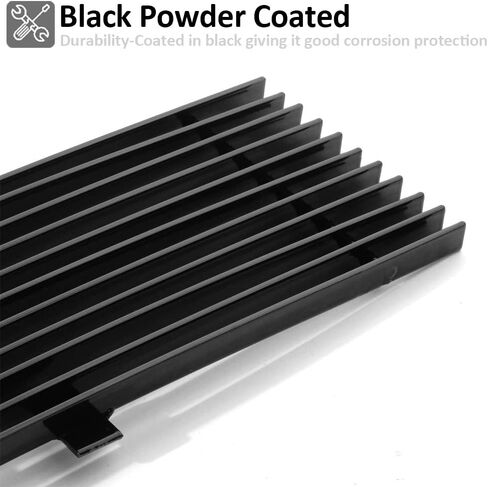 Lower Bumper Grill fits with 2009 2010 2011 2012 2013 2014 F150 Solid Aluminum Billet Grille (Black-Lower) in Kuwait