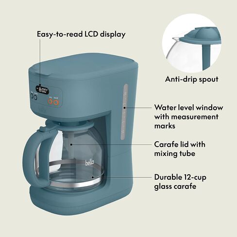 bella 12 cup Programmable Coffee Maker in Kuwait
