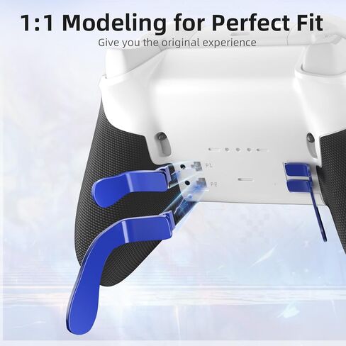 13 in 1 Metal Thumbsticks for Xbox One Elite Series 2, Elite Series 2 Core Controller Parts, TanReginal Gaming Accessory Replacement, Metal Mod 6 Swap Joysticks, 4 Paddles, 2 D-Pads, 1 Tool(Black) in Kuwait