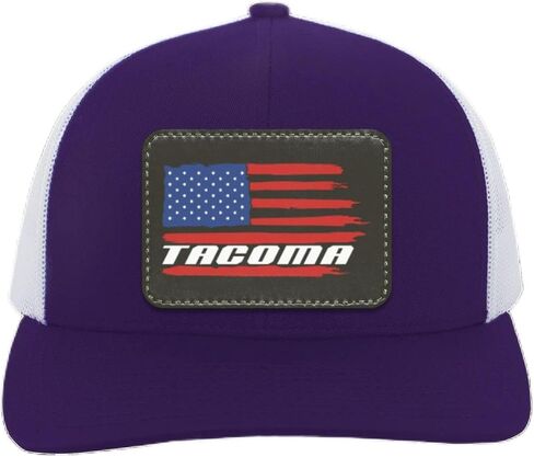 Tacoma American Flag USA Trucker Snap Back Hat in Kuwait