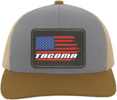 Tacoma American Flag USA Trucker Snap Back Hat in Kuwait