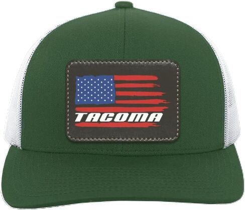 Tacoma American Flag USA Trucker Snap Back Hat in Kuwait