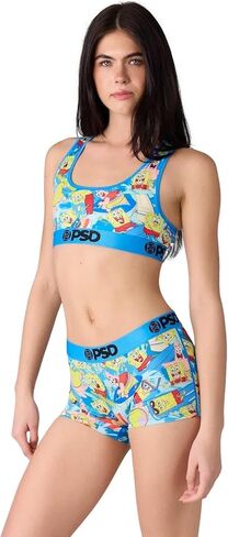 PSD Women's Spongebob Surfin Boyshorts in Saudi Arabia