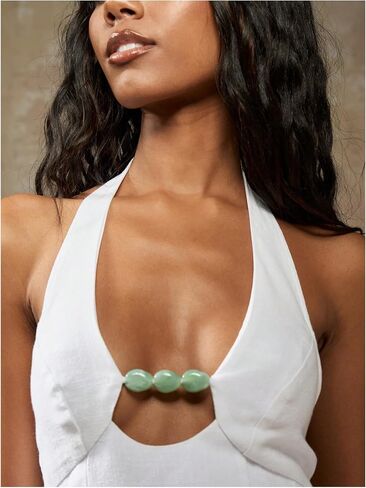 Wdirara Women's Halter Halter Top Soplessless Handless Out Out Tank Top Top in Kuwait