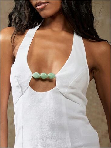 Wdirara Women's Halter Halter Top Soplessless Handless Out Out Tank Top Top in Kuwait