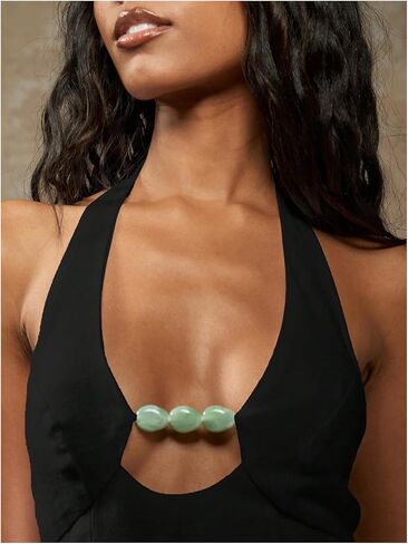Wdirara Women's Halter Halter Top Soplessless Handless Out Out Tank Top Top in Kuwait