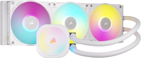 CORSAIR iCUE Link Titan 420 RX RGB Liquid CPU Cooler – 420mm AIO – Low-Noise – FlowDrive Cooling Engine – Intel LGA 1851/1700, AMD AM5/AM4 – 3X RX140 RGB Fans – iCUE Link System Hub Included – Black in Kuwait