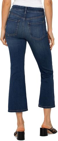 Liverpool Women's Petite Gia Glider Pull-on Crop Flare in Saudi Arabia