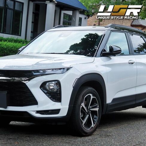 USR 21-25 E2XX SUV SIV Marker Light-مصابيح وقوف السيارات المدخنة الأمامية (يسار + يمين)-متوافق مع 2021-2025 شيفروليه تريل بليزر جميع الطرز مثل LS ، LT ، RS & ACTIVE (عدسة دخان مع LED) in Kuwait