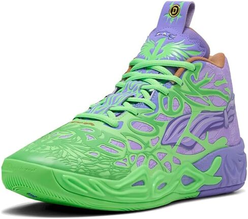 PUMA Mens Mb.04 Teenage Mutant Ninja Turtles Basketball Sneakers Shoes - Green in Saudi Arabia