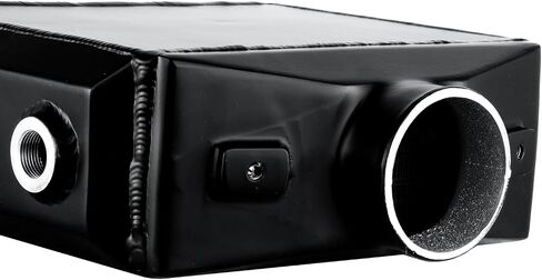 Universal Aluminum Liquid Water to Air Intercooler 9.05"x10.62"x4.52" Core Air, Air Inlet/Outlet(3.5''), Water Inlet/Outlet(NPT 3/4") (Silver) in Saudi Arabia