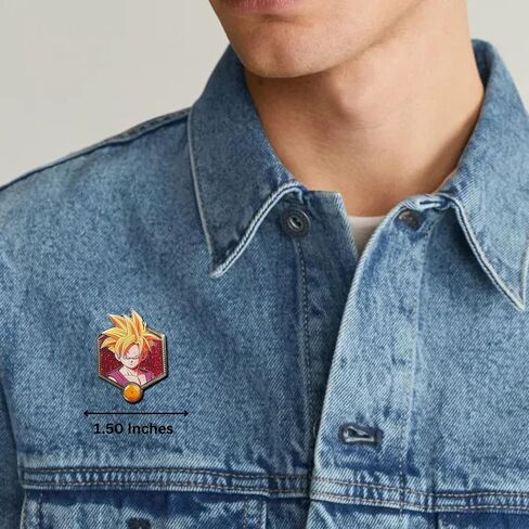Golden Series 2 Super Saiyan Kid Gohan - DBZ Collectible Enamel Pin in Saudi Arabia