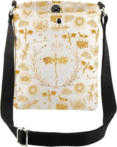 cmnim fwing book merch gift fwing book lover crossbody bag ya fantasy books series gift Dragon Rider Gift for Fans in Saudi Arabia