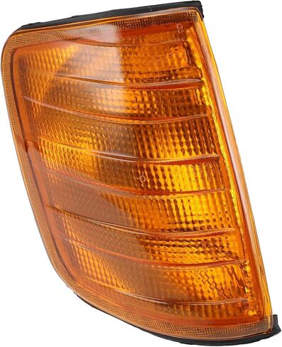 No.1248260143 Corner Signal Light Cover for Mercedes-Benz W124 1984-1996 Waterproof Yellow Right Corner Light Lamp Lens Plastic 1 Pc in Saudi Arabia