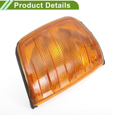 No.1248260143 Corner Signal Light Cover for Mercedes-Benz W124 1984-1996 Waterproof Yellow Right Corner Light Lamp Lens Plastic 1 Pc in Saudi Arabia